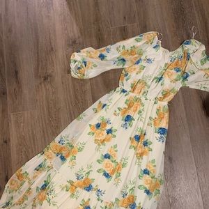 Floral maxi dress